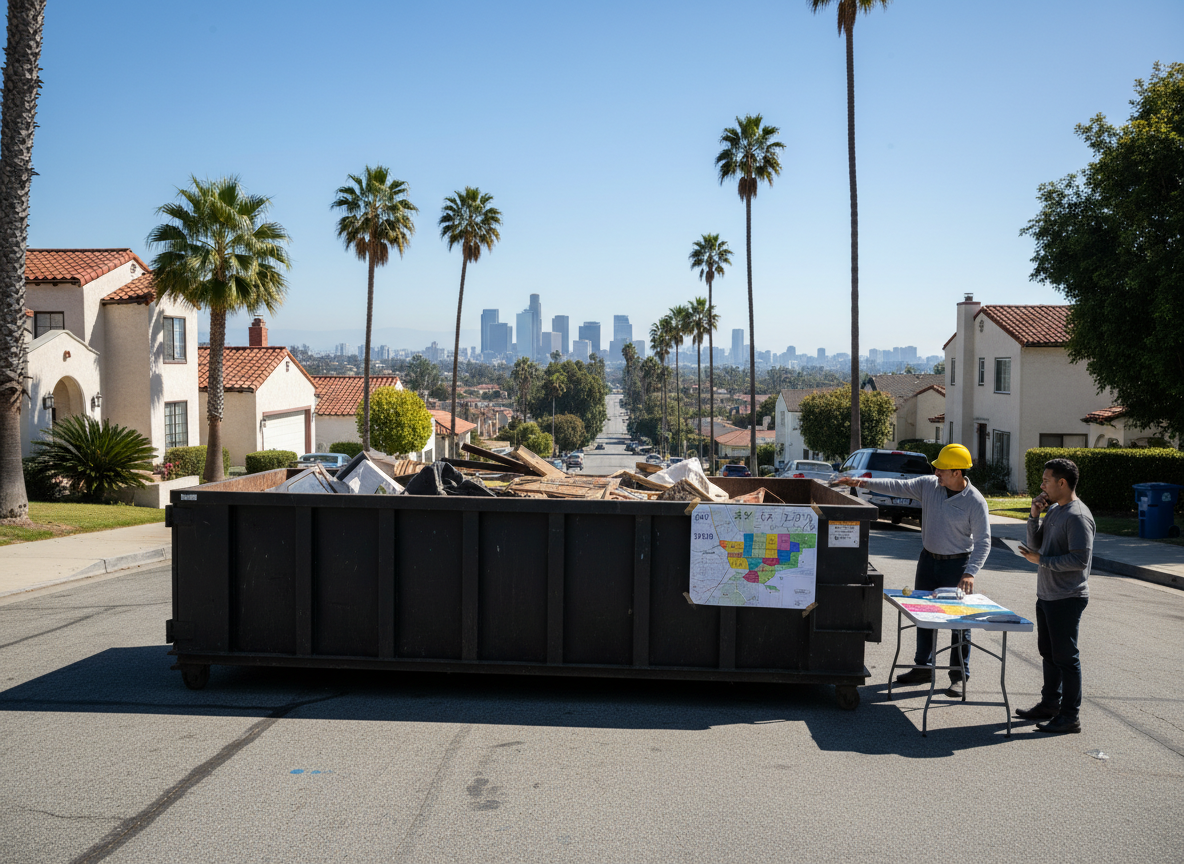 Roll Off Dumpster Rental Costs in Los Angeles Neighborhoods