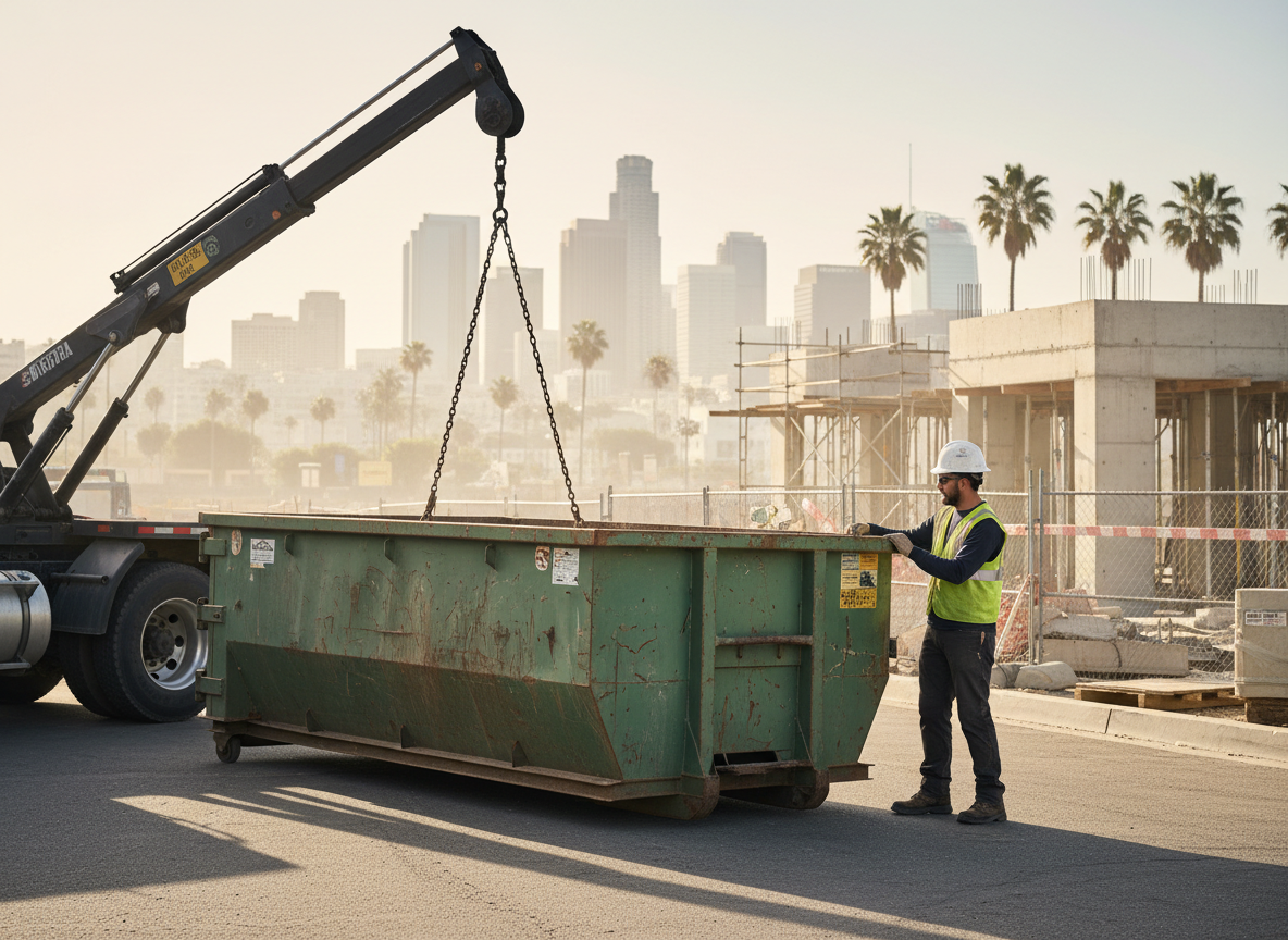 Roll Off Dumpster Rental in Burbank, CA 91502